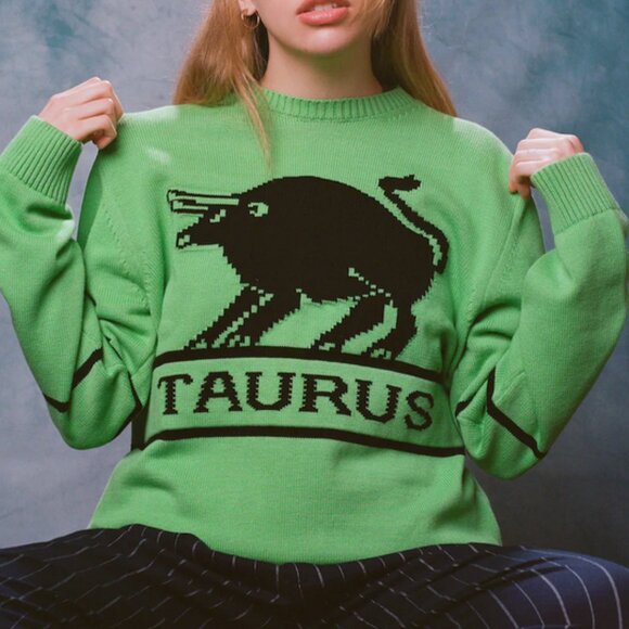 Rowing Blazers Sweaters - Rowing Blazers - Gyles & George Zodiac Taurus Sweater